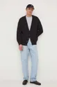 Хлопковый кардиган Calvin Klein Jeans чёрный