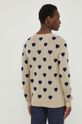 Odzież Tiger Of Sweden sweter wełniany Arron T68915109 beżowy