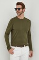 Oblečení Bavlněný svetr Pepe Jeans MOE PM702400 zelená