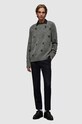 AllSaints sweter z wełną Odyssey szary MK141Z