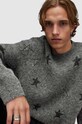 AllSaints sweter z wełną Odyssey MK141Z szary