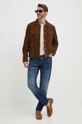 Pepe Jeans maglione in seta MILLER beige