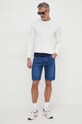 Pepe Jeans sweter bawełniany Mike PM702429 biały SS24