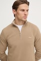 Gant pulover de bumbac bej 8040523