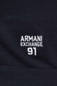 Armani Exchange sweter bawełniany 3DZM6A.ZMQ7Z granatowy