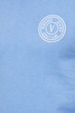 Versace Jeans Couture sweter z domieszką kaszmiru 76GAFM00.CM06H niebieski