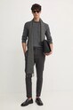 Свитер с примесью шерсти United Colors of Benetton 1235U1N67 серый AW24