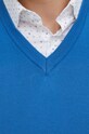 United Colors of Benetton sweter bawełniany niebieski 1098U4486