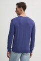 Одежда Хлопковый свитер United Colors of Benetton 1098U4486 тёмно-синий
