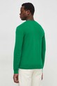 Oblečenie Bavlnený sveter United Colors of Benetton 1098U4486 zelená