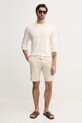 Бавовняний светр United Colors of Benetton 1098U1I76 бежевий AA00