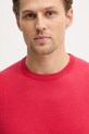 United Colors of Benetton sweter bawełniany czerwony 1098U1I76