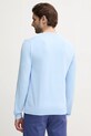 Одежда Хлопковый свитер United Colors of Benetton 1098U1I76 голубой