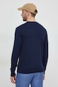Odzież United Colors of Benetton sweter bawełniany 1098U1I76 granatowy