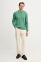 United Colors of Benetton sweter bawełniany 1098U1I76 zielony AA00