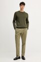 United Colors of Benetton pulover de bumbac 1098U1I76 verde AA00