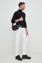 Vlnený sveter Karl Lagerfeld 534305.655042 čierna SS24