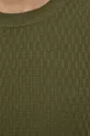 zielony Sisley sweter bawełniany