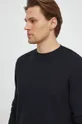 crna Pamučni pulover Sisley
