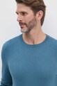 Sisley sweter niebieski 10F2S1C78