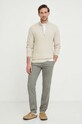 Bavlněný svetr G-Star D24464.D631 béžová SS24
