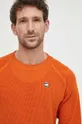 pomarańczowy G-Star Raw sweter