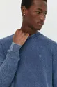 kék G-Star Raw pamut pulóver