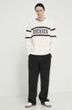 Βαμβακερό πουλόβερ Dickies MELVERN DK0A4YMC μπεζ SS24