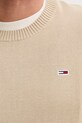 Tommy Jeans pulover de bumbac DM0DM18895 bej