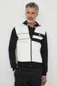 Μπλούζα Lacoste απλικέ λευκό SH7490