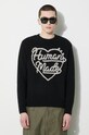 Clothing Human Made wool jumper Low Gauge Knit Sweater HM27CS038 black