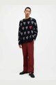 AllSaints maglione in lana AMORE nero MK010Y