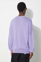 Дрехи Вълнен пуловер 032C Selfie Sweater SS24.K.1011 виолетов