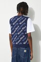 Oblečení Vesta s příměsí vlny Kenzo by Verdy Vest FE55PU4583CB.77 námořnická modř