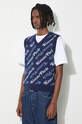 Vesta s příměsí vlny Kenzo by Verdy Vest námořnická modř FE55PU4583CB.77