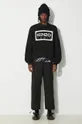 Kenzo sweter z domieszką wełny Bicolor Kenzo Paris Jumper czarny
