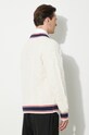 Дрехи Вълнена жилетка A Bathing Ape College Badges Knit Cardigan 1J80120051 бял