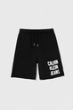 Calvin Klein Jeans pantaloni scurti copii casual negru IB0IB01941.128.176.PPYH