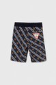 Детские хлопковые шорты Guess L4RD01.KA6R3.PPYH тёмно-синий SS24