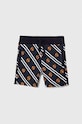 Дитячі бавовняні шорти Guess візерунок темно-синій N4RD01.KA6R3.PPYH