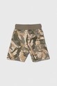 Guess pantaloni scurți din bumbac pentru copii N4RD06.KA6R3.PPYH verde SS24