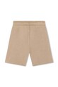 Detské krátke nohavice BOSS J50680.114.150 béžová SS24