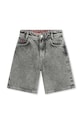 Παιδικό σορτς τζιν HUGO G00130. γκρί SS24