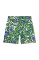 Хлопчик Дитячі бавовняні шорти Kenzo Kids K60320. бірюзовий