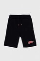 Tommy Hilfiger szorty dziecięce aplikacja granatowy KB0KB08884.128.176.PPYH