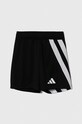 adidas Performance szorty dziecięce FORTORE23 SHO Y aplikacja czarny IK5751