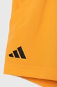 Chlapec Detské krátke nohavice adidas Performance IU4285 oranžová