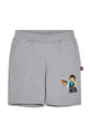 siva Otroške bombažne kratke hlače Lego Fantovski