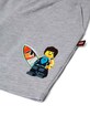 Chłopiec Lego szorty bawełniane dziecięce 12011234 szary