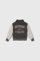 Abercrombie & Fitch geaca bomber pentru copii KI232.4003 gri SS24
